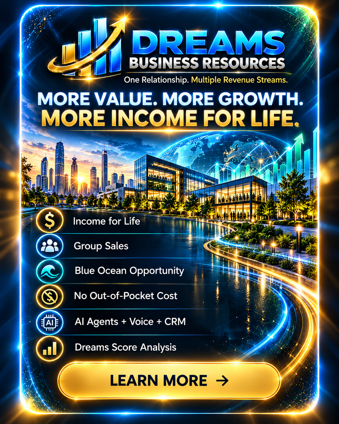 Dreams Business Resources — supplied program artwork