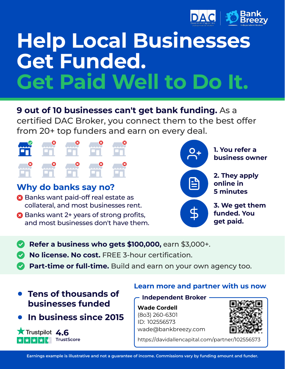 Cover of DAC Broker Opportunity